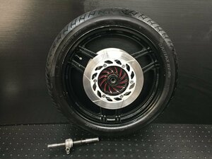 ホンダ CB750F FB　流用フロントホイール 18インチ ディスクローター (検索 RC04 RC01E 900F 1100F FZ FA FC HONDA カスタム実動車両より♪