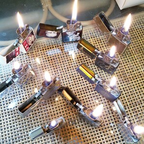 送￥0 着火確認済 ZIPPO ジッポ 10本セット 米国製 OIL LIGHTER オイルライター(検 DUPONT デュポン dunhill ダンヒル Cartier カルティエの画像6