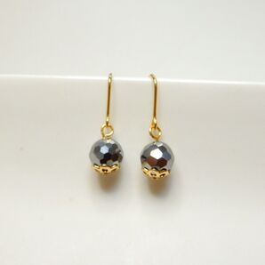 6mmテラヘルツのピアス