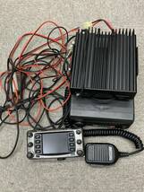 ICOM アイコム IC-2800 無線機 ALINCO アルインコ DM-205 電源 セット 起動のみ確認 6150_画像1