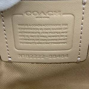 【未使用保管品】COACH コーチ レザー ミニ ショルダーバッグ 2WAY クロスボディ 88484 6321の画像9