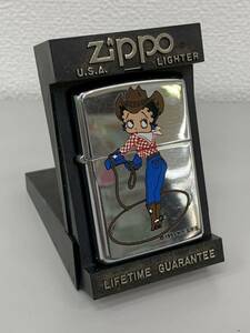 ビンテージ ベティブープ ZIPPO カウガール Betty Boop COW GIRL VINTAGE カウボーイ 6531