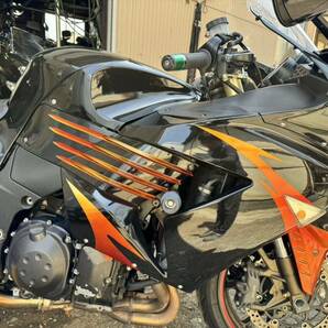 ZZ-R1400 走行103375キロ エンジン始動動画有り！返品可能！車検付！ZZR1400 ZXT40Aの画像5