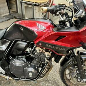 CB400 スーパーボルドール レボ 後期 走行24747キロ エンジン始動動画有り！返品可能！CB400SB NC42 REVO VTEC CB400SFの画像6