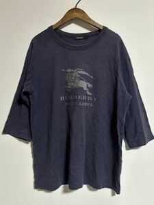 BURBERRY バーバリー ブラックレーベル 七分丈 ロンT Tシャツ