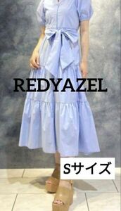 REDYAZEL　シャツワンピース　ウエストリボン321-7