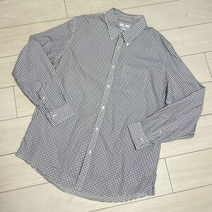 美品 Brooks Brothers ブルックスブラザーズ 長袖 ボタンダウン シャツ XL/185 総柄 THOMAS MASON生地 メンズ Luxury Shirt Collection