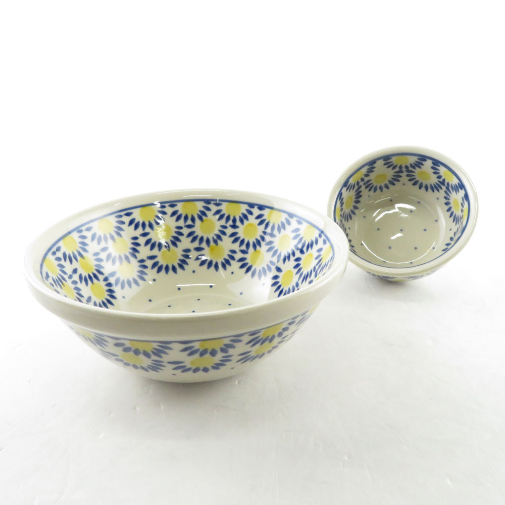 Cuenco artístico Ceramica Ceramica en buen estado, 2 tipos, 2 piezas, juego hecho a mano, cuenco para cereales, cuenco con patrón Floral pulido SU6252E, vajilla occidental, bol, tazón de cereal