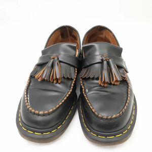 DR. MARTEN ドクターマーチン ADRIAN エイドリアン タッセルローファー UK8(27cm相当） QUILON レザー MIE イエローステッチ メンズ AU2541