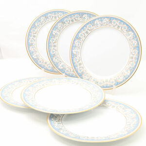 美品 Noritake ノリタケ POLONAISE ポロネーズ 大皿 6枚 27cmプレート セット ディナー SY9076C