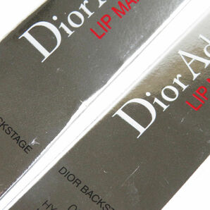 美品 Dior ディオール アディクト リップ マキシマイザー リップグロス 2点 6ml ペア 001 ピンク BU3877Yの画像10