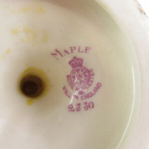 ROYAL WORCESTER ロイヤルウースター ペインテッド フルーツ 花瓶 1点 壺 金彩 フラワーベース アンティーク 希少 SU5675Tの画像3