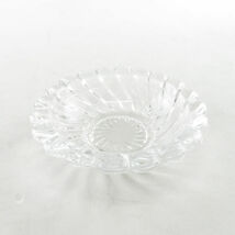 美品 Baccarat バカラ ボリュート アッシュトレイ 8cm クリスタル 灰皿 ミニ SU6713T_画像1