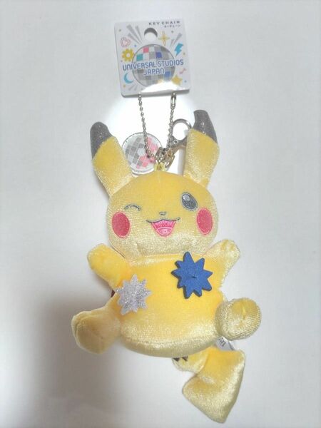 ＵＳＪ限定　ポケモン　ピカチュウ　キーチェーン　マスコット