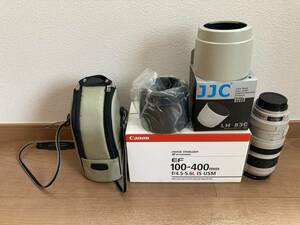 CANON　キャノン　EF100-400mm　f4.5-5.6L IS USM　レンズ　美品