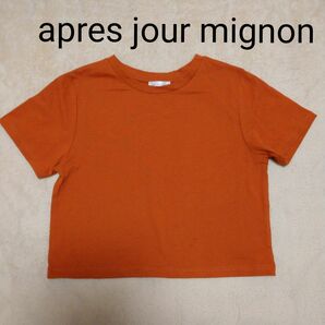 apres jour mignon 半袖ショートT