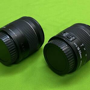 中古 CANON ZOOM LENS EF-S 18-55mm F4-5.6 IS STM レンズ 2個セットの画像3