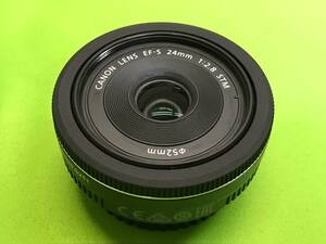 中古美品 CANON EF-S24mm F2.8 STM レンズ