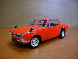 FUJIMI フジミ模型 1/24 日産スカイライン 2ドア 2000 GT-R(KPGC10) 完成品 NISSAN SKYLINE 2DOOR GT-R ニッサン スカG ハコスカ