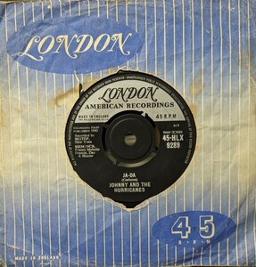 ☆ Джонни и ураганы/ja-da1960'uk london7inch