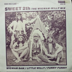 ☆SWEET 2TH/THE WIGWAM-WILLY MIX1985'FRANCE ANAGRAM 7INCH