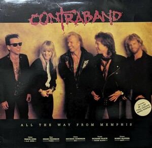 ☆CONTRABAND/ALL THE WAY FROM MEMPHIS1991'UK IMPACT 12INCH w/poster