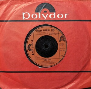 ◎ Специально отобранный ◎ Золотая серьга/радар Love1977'uk Polydor7inch