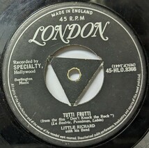 ◎特選◎LITTLE RICHARD&HIS BAND/TUTTI FRUTTI1955'UK LONDON 7INCH_画像2