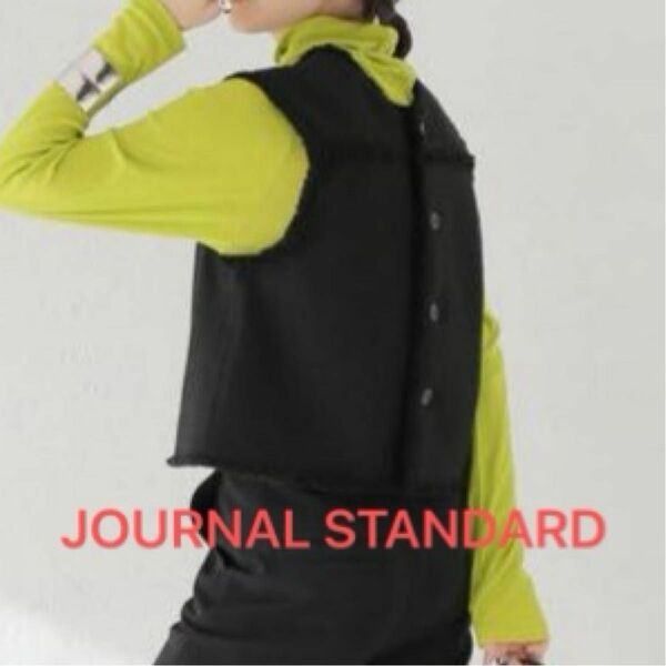 JOURNAL STANDARD ツィードノースリーブプルオーバー