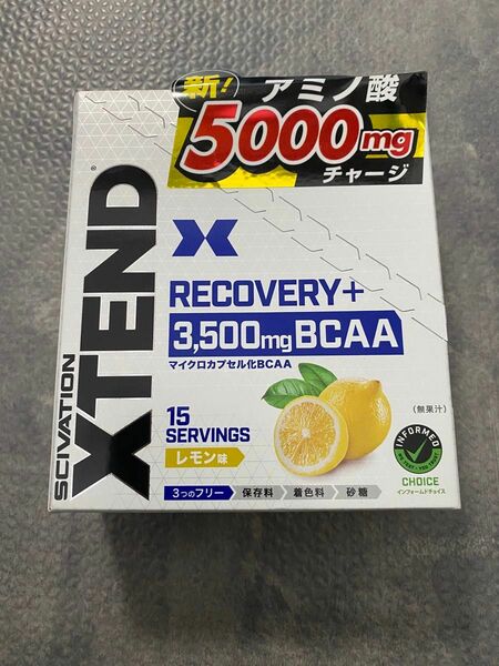 [アダプトゲン][XTEND]リカバリー プラスレモン味 1包8.3g×15包