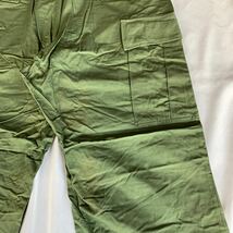60s U.S.ARMY JUNGLE FATIGUE TROUSERS 3rd DEAD STOCK USARMY ジャングルファティーグ カーゴパンツ ノンリップ デッドストック 送料無料_画像10