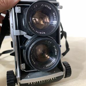 1円〜【付属品多数】二眼レフカメラ マミヤMAMIYA C220 PROFESSIONAL の画像3