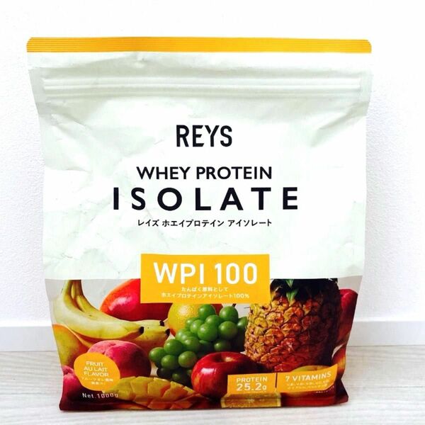 REYS レイズ WPI ホエイ プロテイン フルーツオレ風味　1kg