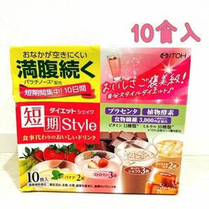井藤漢方製薬 短期スタイル ダイエットシェイク 10食入 1箱