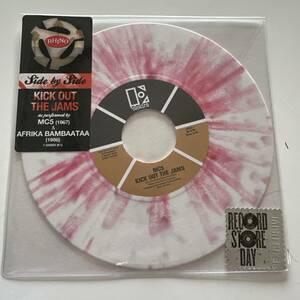 MC5 - Kick Out The Jams ☆Afrika Bambaataa -Kick Out The Jams ☆US RSD限定７″☆ノイズあり☆