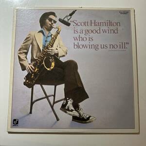 Scott Hamilton - Scott Hamilton Is A Good Wind Who Is Blowing Us No Ill ☆JAP ORIG LP☆