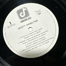 Scott Hamilton - Scott Hamilton Is A Good Wind Who Is Blowing Us No Ill ☆JAP ORIG LP☆_画像5