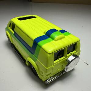 TYCO CURVE HUGGER ☆ Super Glow Dodge Van （ネオンイエロー）☆HOスロットカーの画像3
