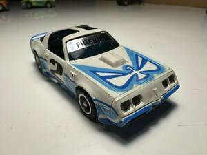 AURORA AFX MAGNA-TRACTION☆Flamethrower ☆Pontiac Firebird (ヘッドライト光ります）☆HOスロットカー