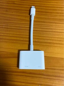 iPhone 純正 HDMI 変換アダプタ ライトニングケーブル