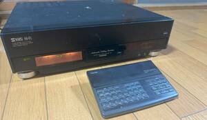 通電OK ジャンク 現状品 東芝 TOSHIBA A-ES1 S-VHS ビデオデッキ VUアナログメータ リモコン付き