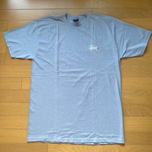 stussy ステューシー Tシャツ グレー Large 本物 デッドストック 希少 oldstussy basiclogo