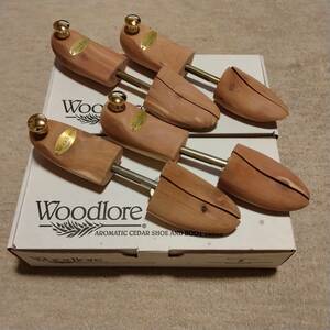 【即決】美品Sサイズ 2個セット★24,5～26,0cm★ウッドロア USA製★WOODLORE MADE IN USA★ウルトラ シューツリー★アレンエドモンド