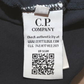 C.P.COMPANY C.P.カンパニー 19SSプリントTシャツM紺 ストーンアイランドの画像4