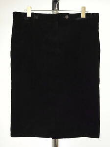 YVES SAINT LAURENT rive gauche Yves Saint-Laurent bell bed skirt 36 black France made YSL Tom Ford period 