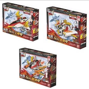 中国限定　ウルトラマンメビウス　ガンフェニックストライカー　3体セット　海外限定　中国バンダイ正規品　ガンフェニックス　