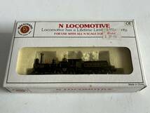 Sj542◆BACHMANN バックマン◆鉄道模型 11752 N LOCOMOTIVE CHICAGO BURLINGTON シカゴ バーリントン 蒸気機関車 SL 汽車 _画像1