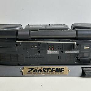 Hj550◆SANYO サンヨー◆ステレオラジカセ ZooSCENE ズシーン PH-WCD950 ラジオ カセット レコーダー ダブル 2CD スタンド 土台 リモコン付の画像5