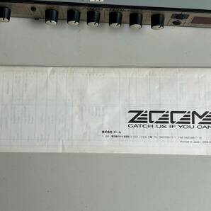 ⑤j557◆ZOOM ズーム◆マルチエフェクター ZOOM STUDIO 1204 スタジオ 電源コード 外箱付 通電OKの画像5