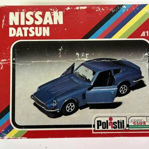 j23◆Polistil ポリスティル◆ミニカー NISSAN DATSUN ニッサン ダットサン SUPER CARS 外箱 未使用 保管品の画像6